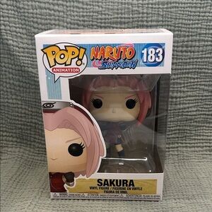 Funko Pop Naruto Shippuden SAKURA 183 NEW bobblehead